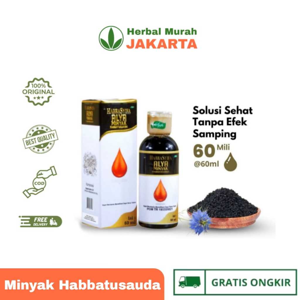 Habbasyifa Minyak Habbatusauda Alya Cair 60ml | Habbatussauda original