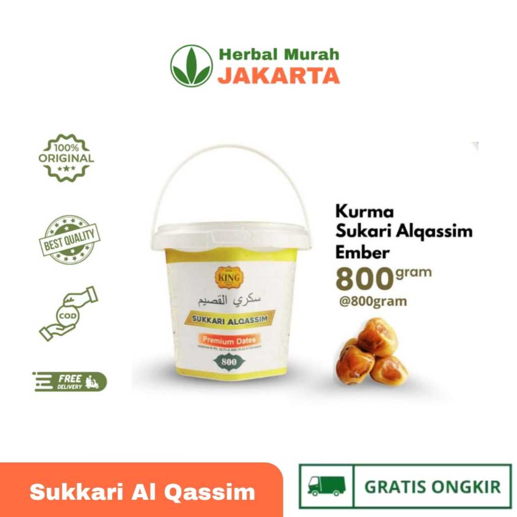 

Kurma Sukari Kemasan Ember 800 Gram I Kurma Raja Kurma Basah Premium Quality