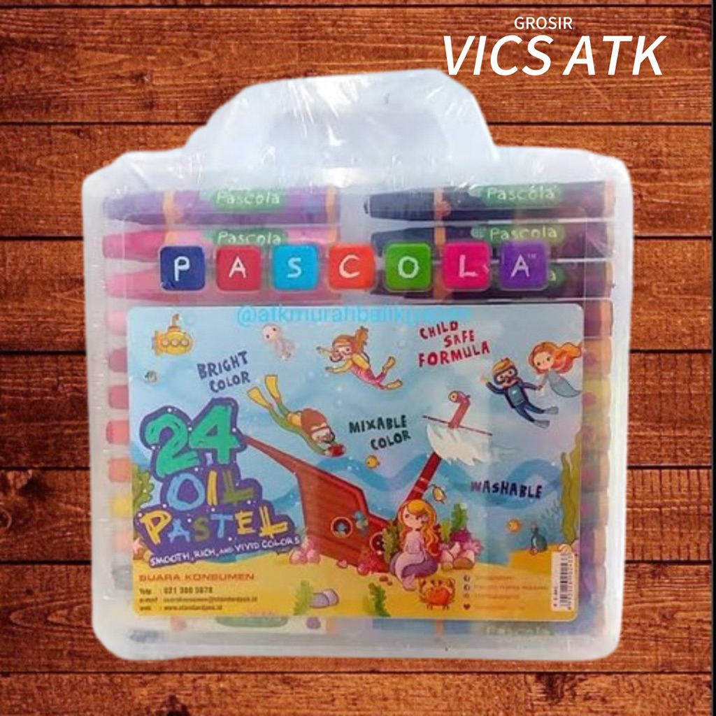 

Crayon Pascola Pastel 24 Warna