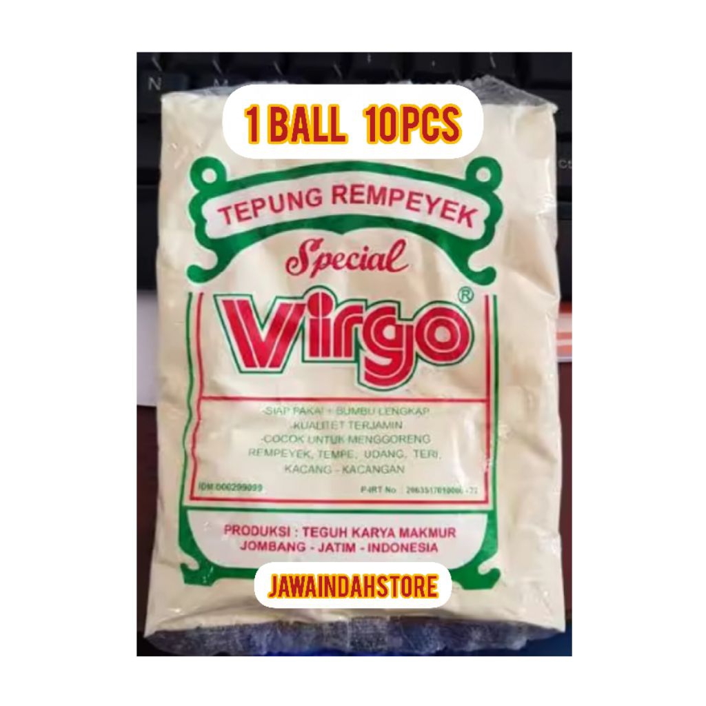 

tepung rempeyek virgo 10 pcs