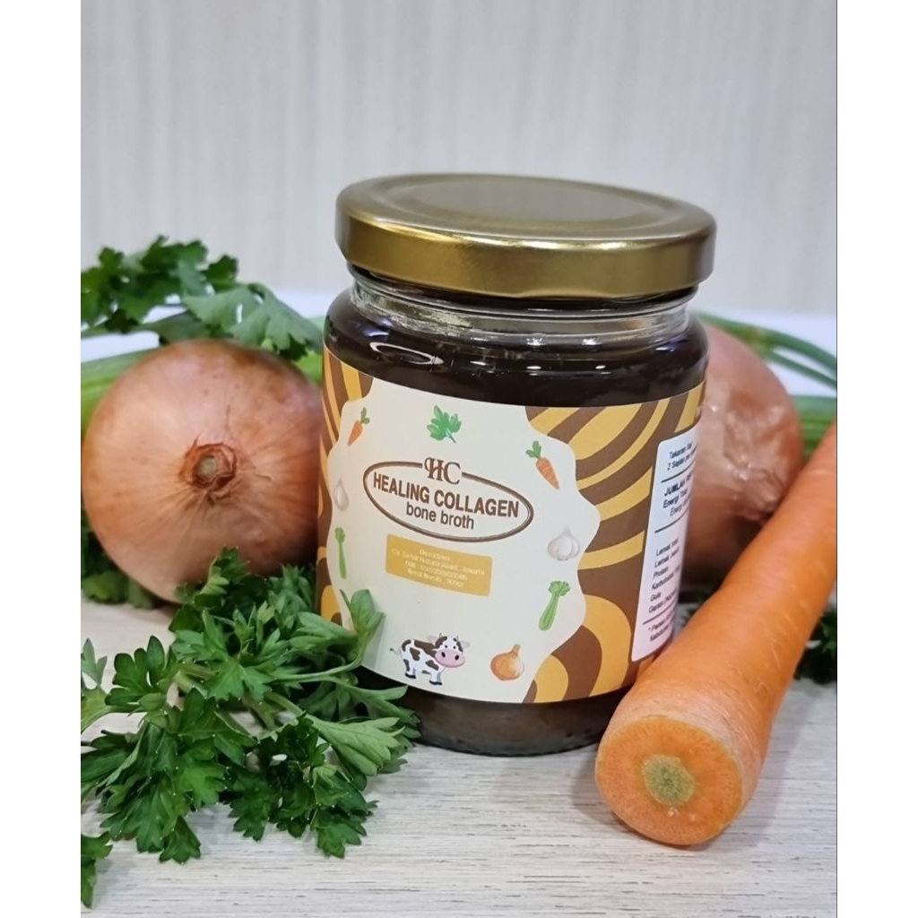 

Healing Collagen Beef Bone Broth Kaldu Sapi BB Booster MPASI