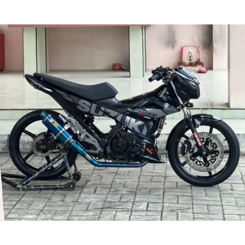 striping satria fu fi, injeksi, motif livery, elegan