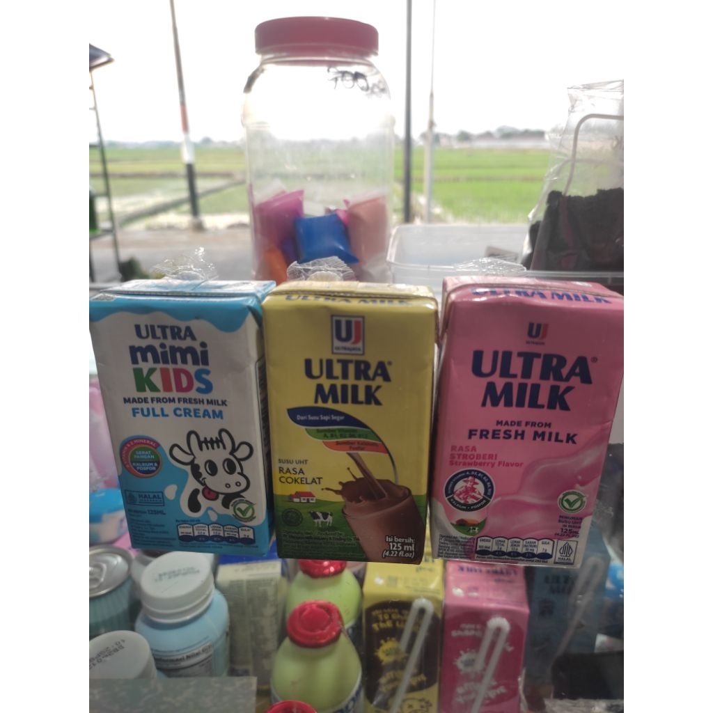 

Ultra Milk 125ml all varian ultra mimi