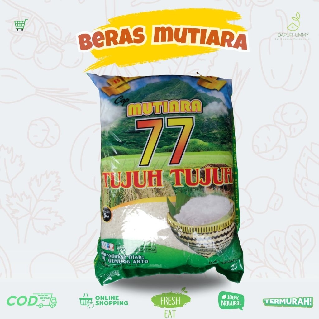 

BERAS • Mutiara 77 • Beras Poles • 25kg