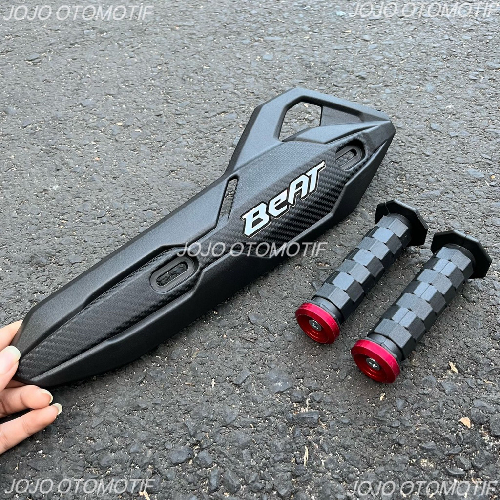 PAKET MURAH COD COVER KNALPOT BEAT TUTUP KNALPOT BEAT / BEAT KARBU / BEAT ESP / BEAT DELUXE / BEAT P