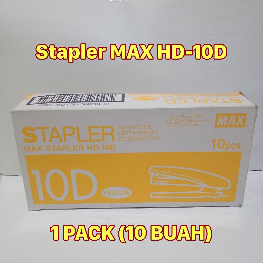 

Stapler Staples Hecter MAX HD-10D 1 pack (10 buah)