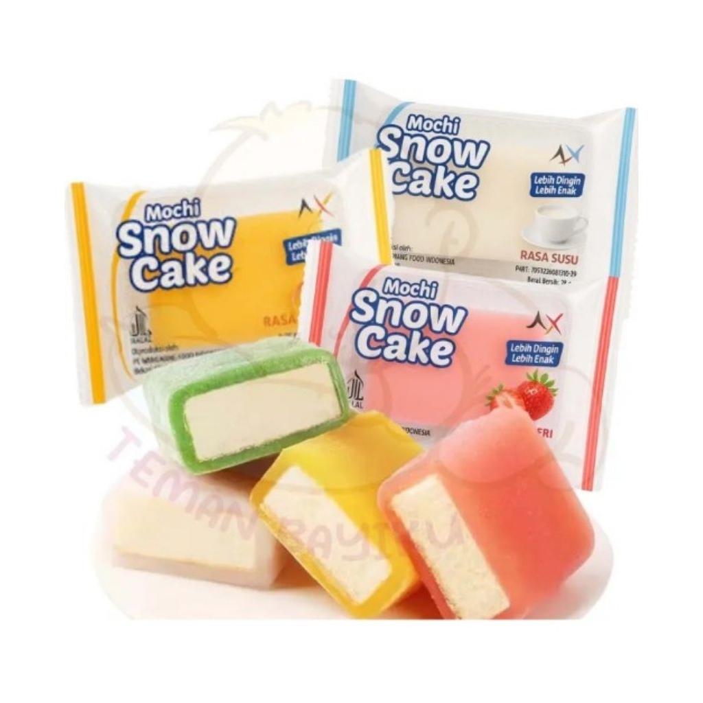 

Mochi Snow Cake 1 Dus Isi 60 pcs bisa mix rasa