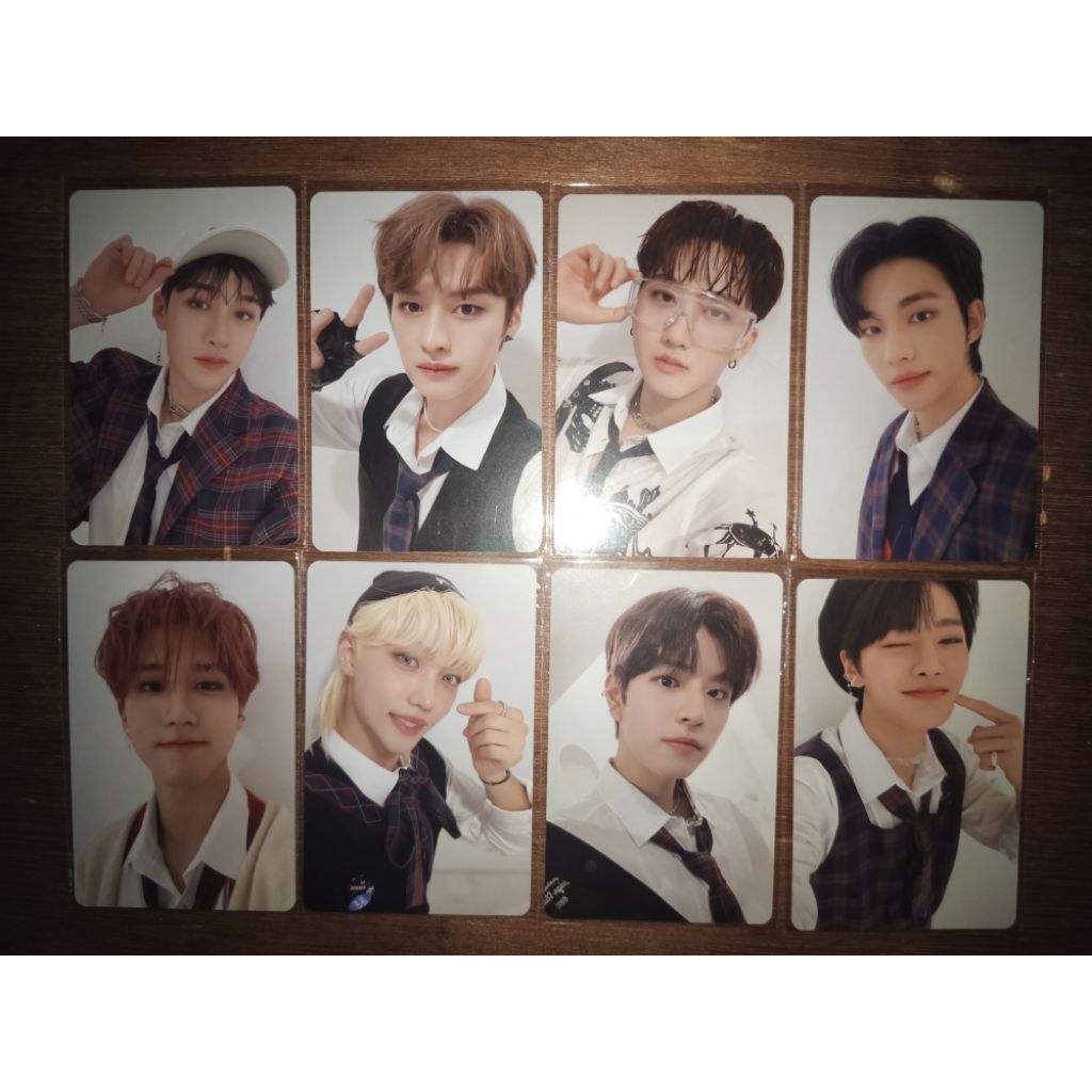 Stray Kids Christmas Evel Cevel Photocard pob set
