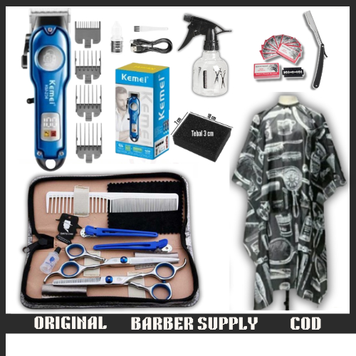 ALAT CUKUR LENGKAP ORIGINAL KEMEI || USAHA PANGKAS/BARBERSHOP/SALON