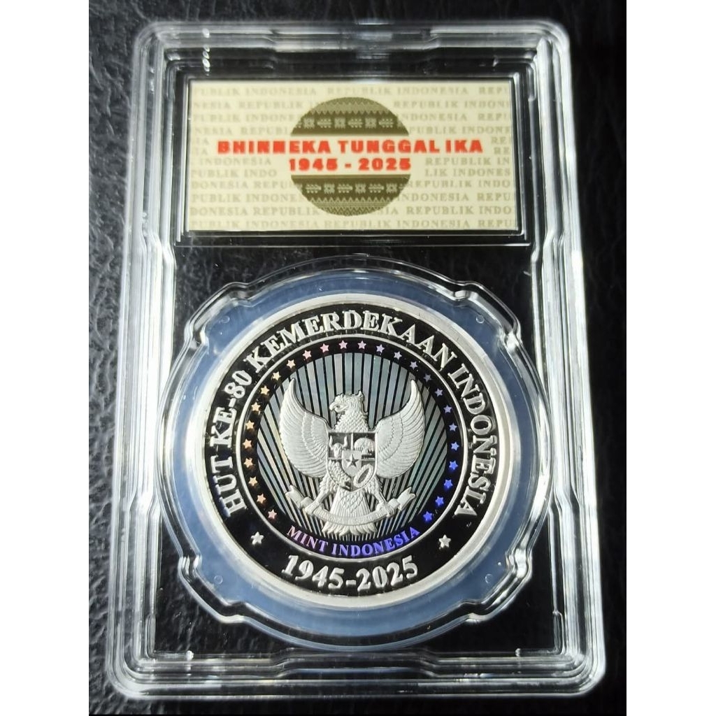 koin peringatan kemerdekaan RI yg ke 80 tahun asli baru