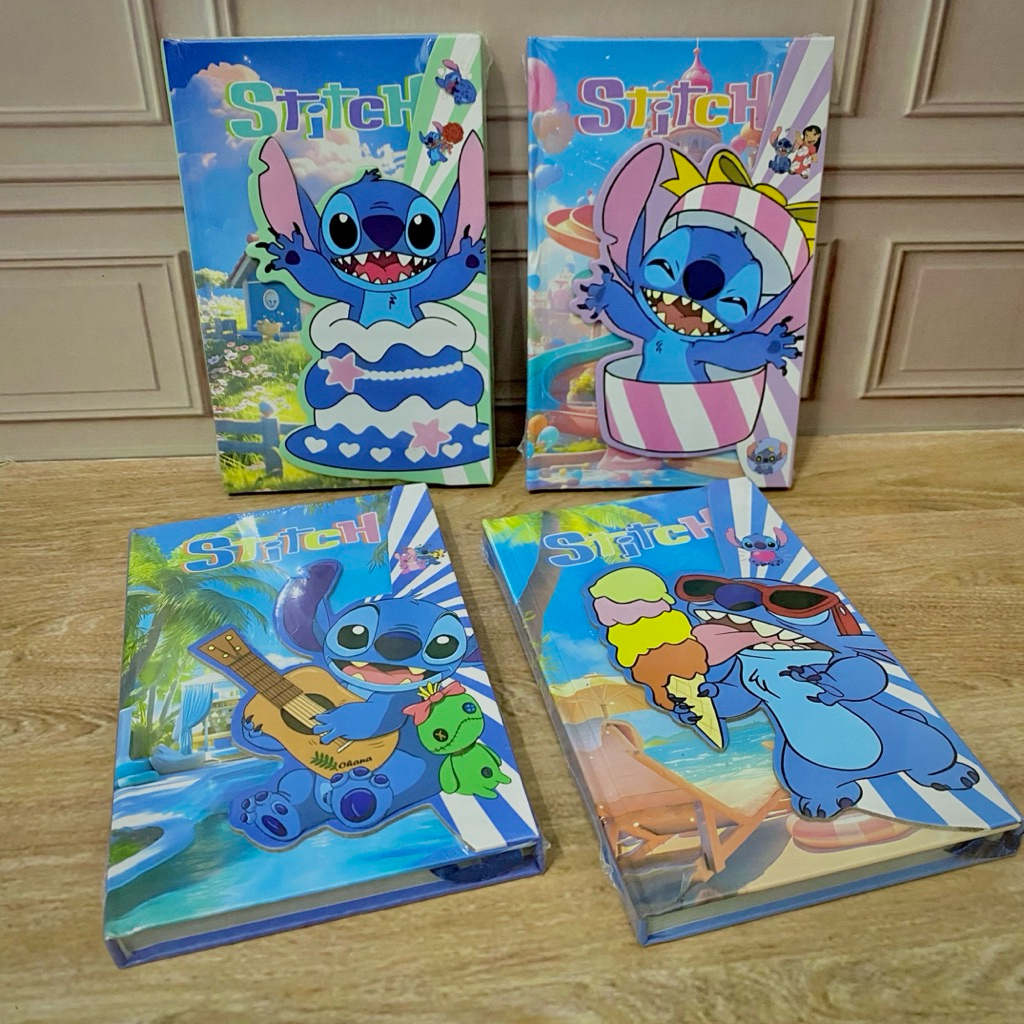 

[CID] Notebook Hardcover Motif Stitch