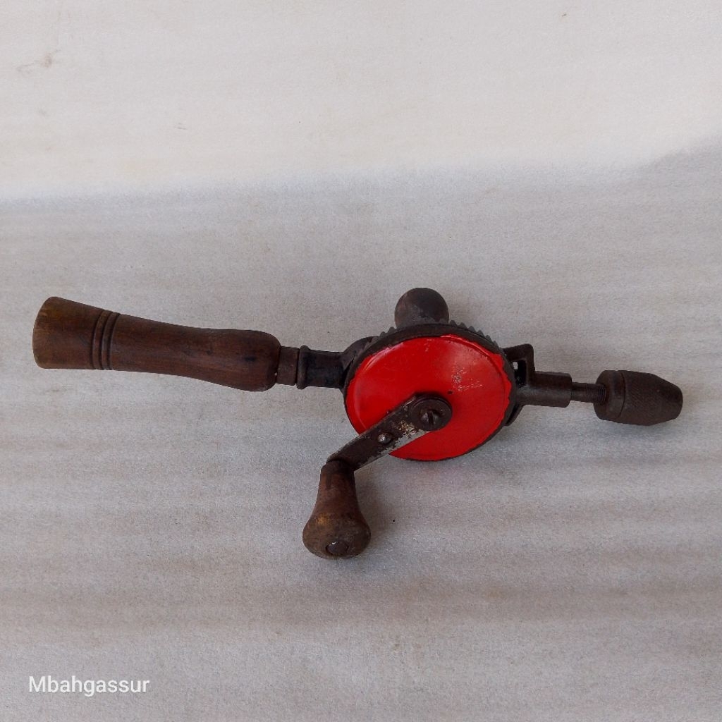 bor tangan manual jadul lawas bekas seken