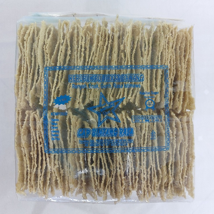

Krupuk Puli Gendar 1 KG Gurih Rasa Bawang GRADE A