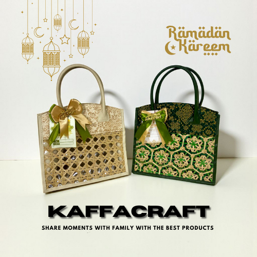 

KAFFACRAFT - Tas Hampers Ramadhan Kain Songket Tas Hampers Lebaran Tas Bingkisan Gift Bag Tas Kado Tas Hampers Viral Model Terbaru Tas Jinjing Goodie Bag Hari Raya Idul Fitri / Tas Hampers Lebaran Unik