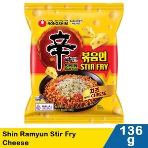 

Nong Shim Shin Ramyun Stir Fry Cheese 136G