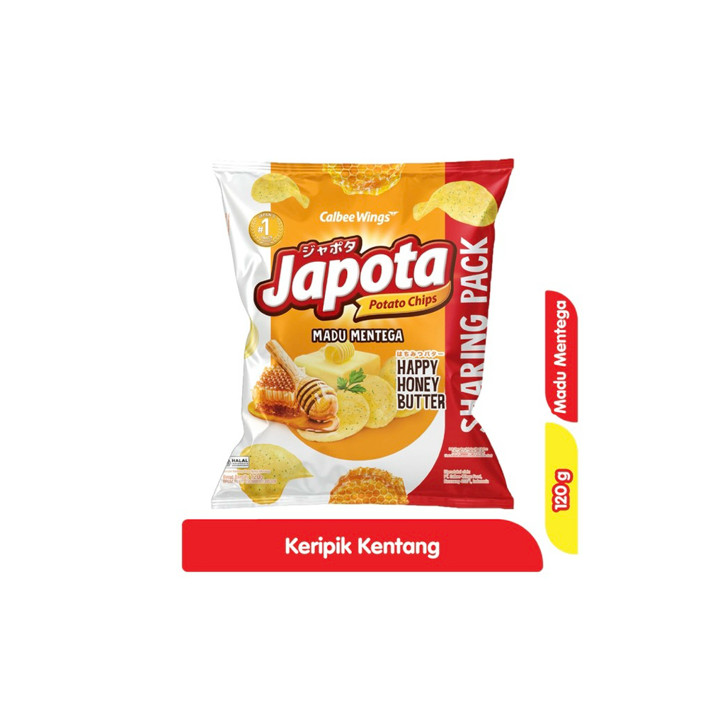 

JAPOTA KERIPIK KENTANG MADU MENTEGA 120 gram