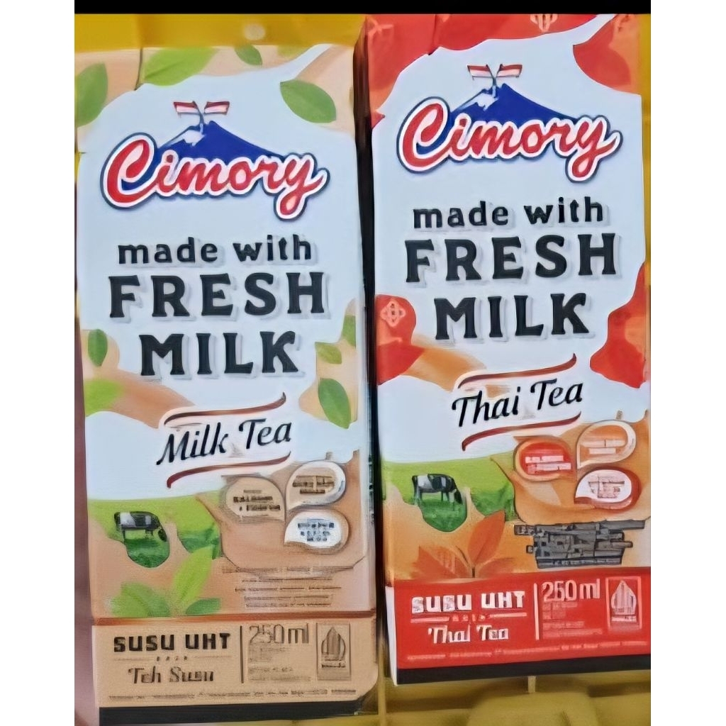 

Cimory Susu Uht Rasa Milk Tea&Thai tea 250ml - 1 Kotak