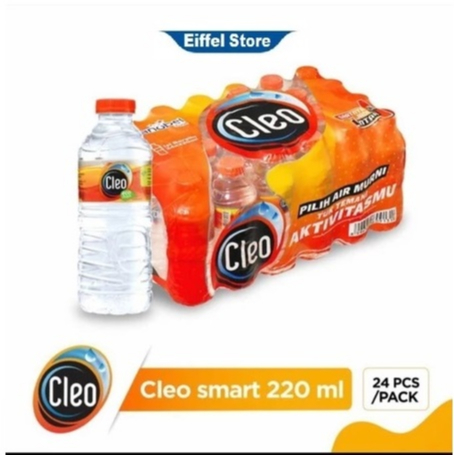

Cleo Botol Mini 220ml Cleo smart cleo botol kecil | Air Cleo Botol Mini 220 ml x 24 Botol