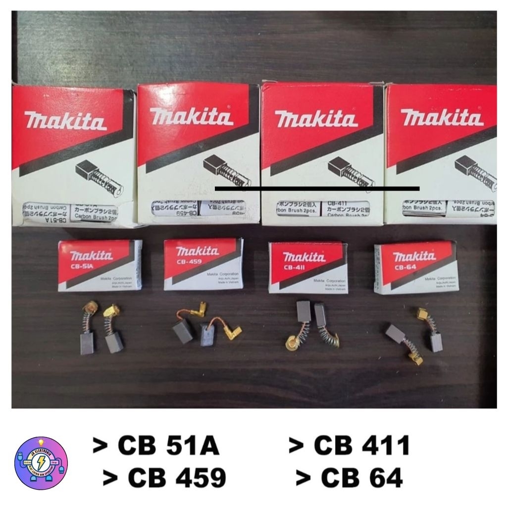Carbon Brush Makita/Arang spul makita/ Arang Bor listrik/ Arang Grenda/ Batu Arang Borr Listrik