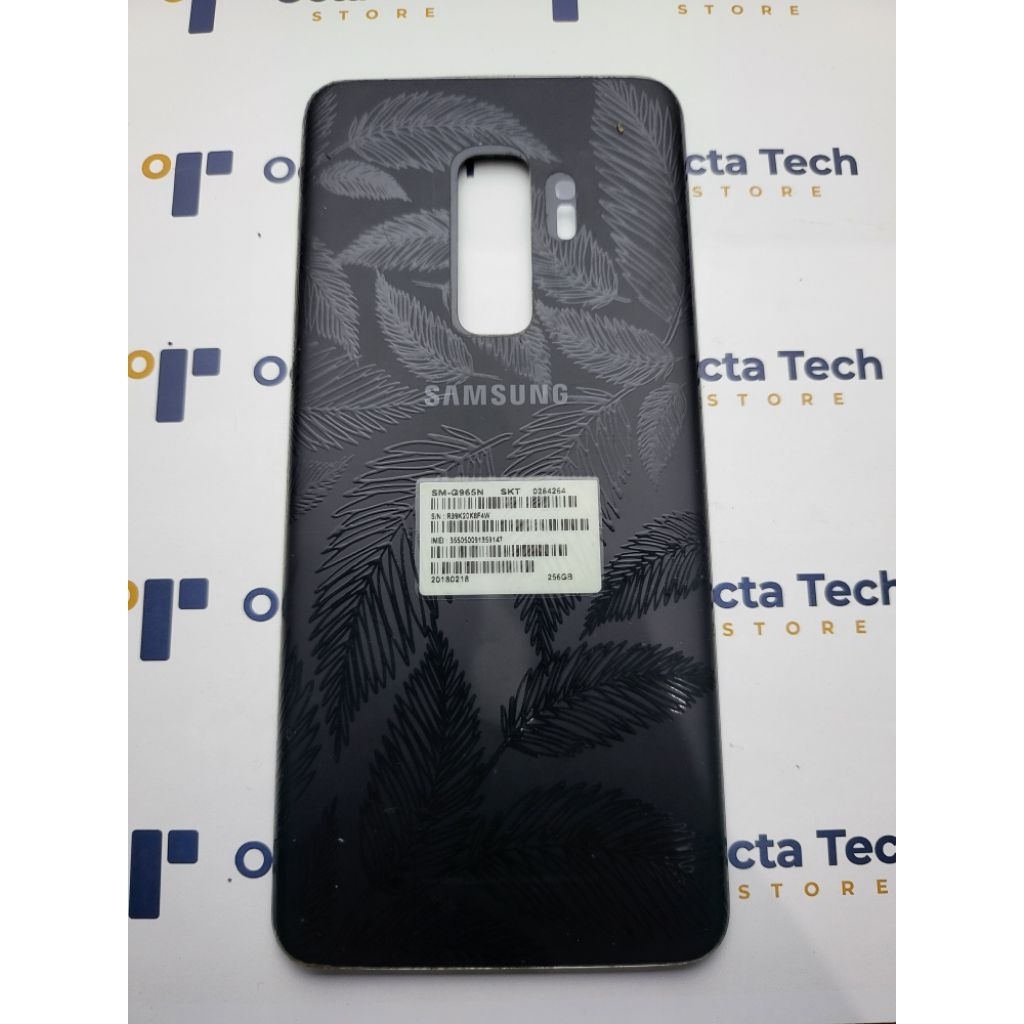 Backdoor Copotan Samsung S9 Plus Hitam Original