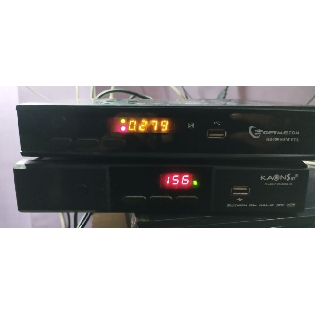 Getmecom HD 009 new fta dan Kaonsat clasic body besi