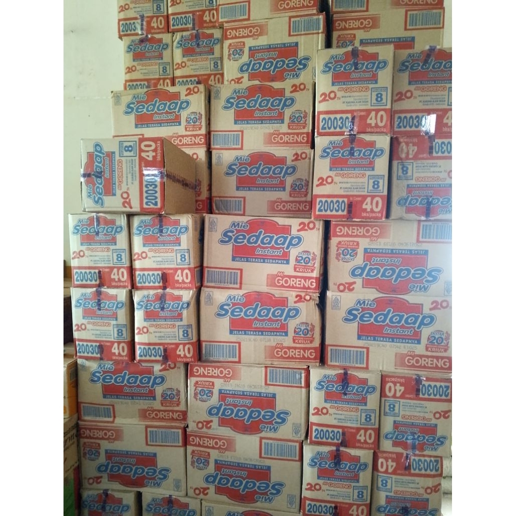

MIE SEDAAP 1 DUS ISI 40PCS