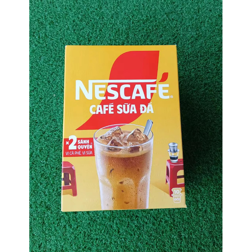 

[PRE ORDER READY 18 agustus 2025] 【Vietnam】Nescafe 3 in 1 Cafe Sua Da / Vietnam Nescafe 3 In 1 Instant Milk Ice Coffee (10 sachets x 20g)