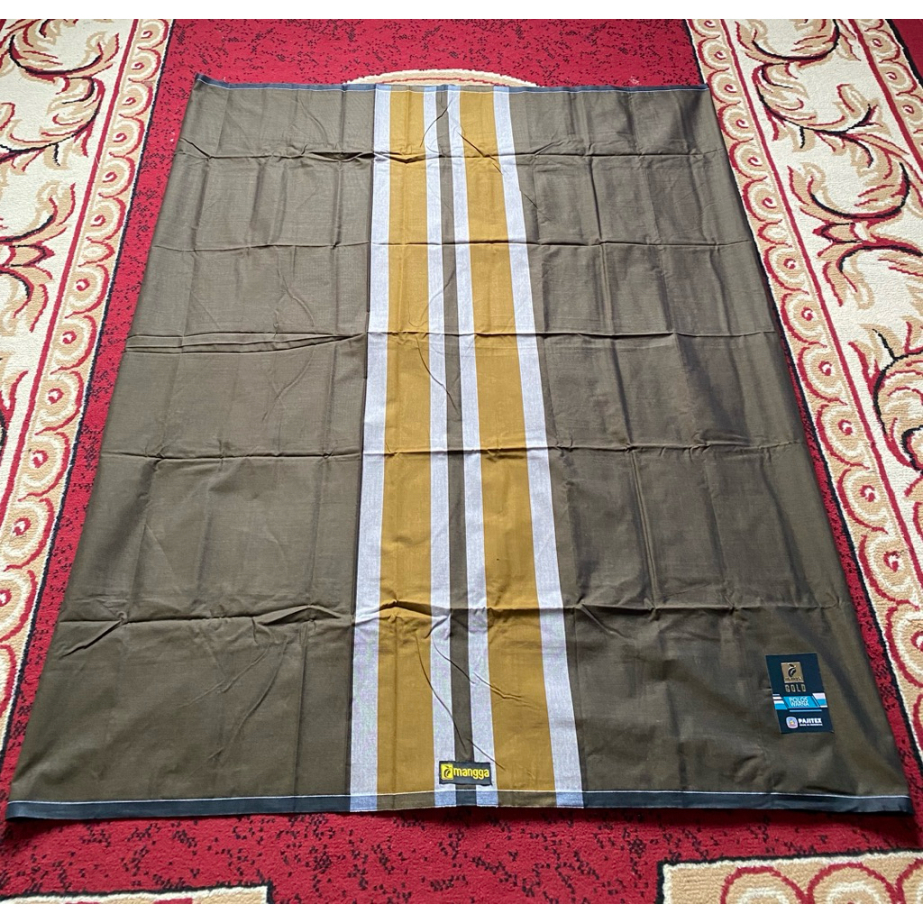 SARUNG MANGGA GOLD POLOS