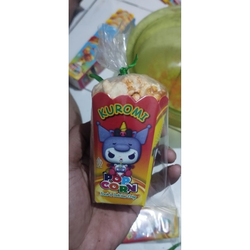 

popcorn mini gurih enak