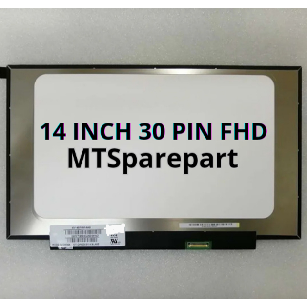 Layar LCD LED Laptop B140HTN02.0, N140HCA-EBA, B140HAN04.3, N140HCA-EAC 14.0 Inch Small Frame Full H
