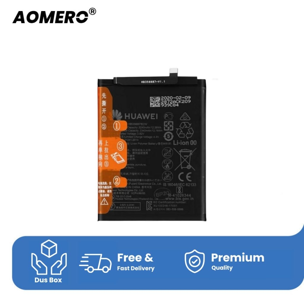 Baterai Nova 2i / Nova 3i / P30 Lite HB356687ECW Original Battery Batre