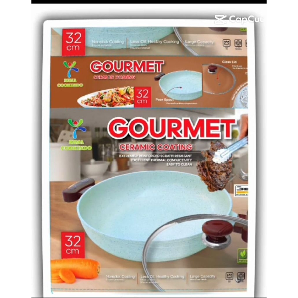 Gourmet Bima cookindo 32 cm  Ceramik