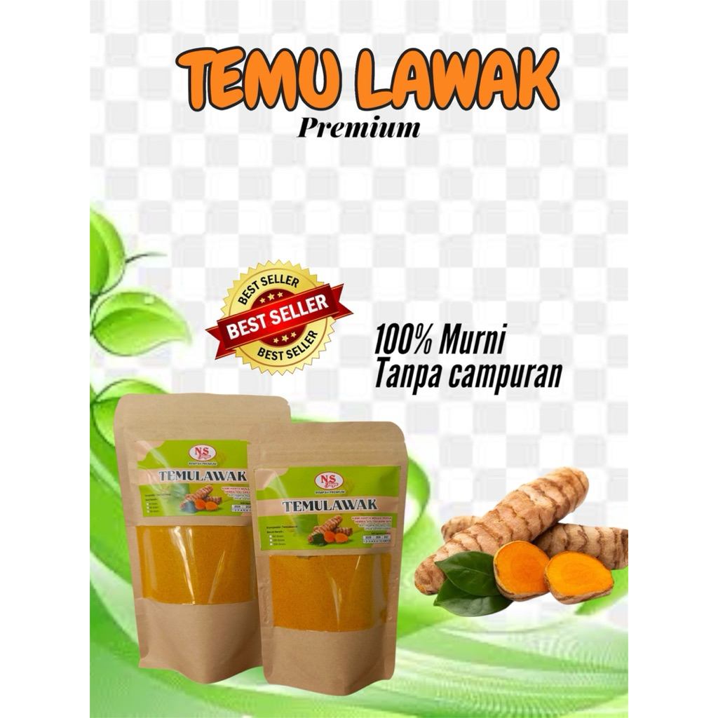 

Temulawak bubuk / Ground Java Turmeric / Rempah / JSR 100% PREMIUM QUALITY