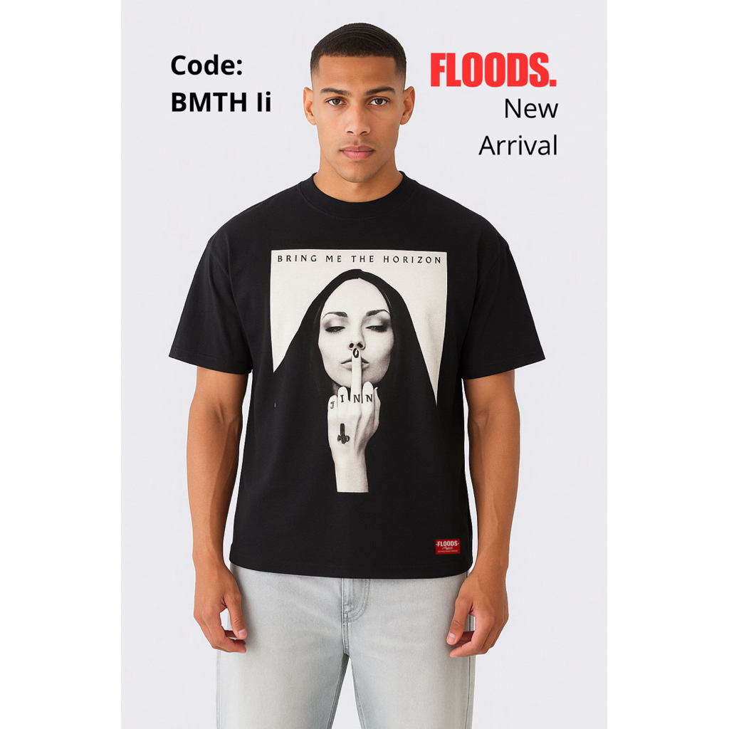 FLOODS Tshirt Bring me to horizon BMTH kaos Bootleg kaos baand