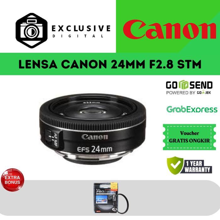 LENSA CANON EF-S 24MM F2.8 STM / CANON EF-S 24MM F2.8 STM