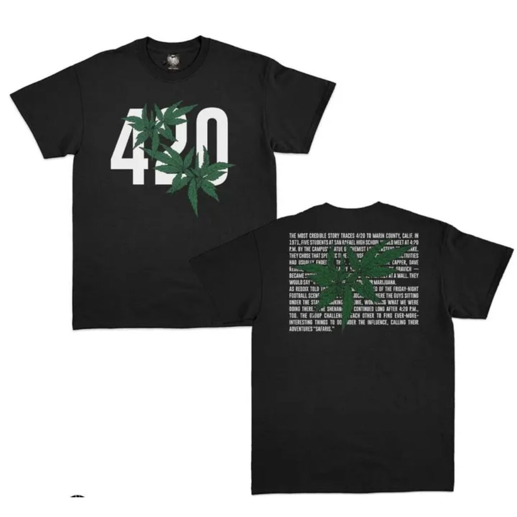 Kaos Tshirttokoh Original 420 Daun