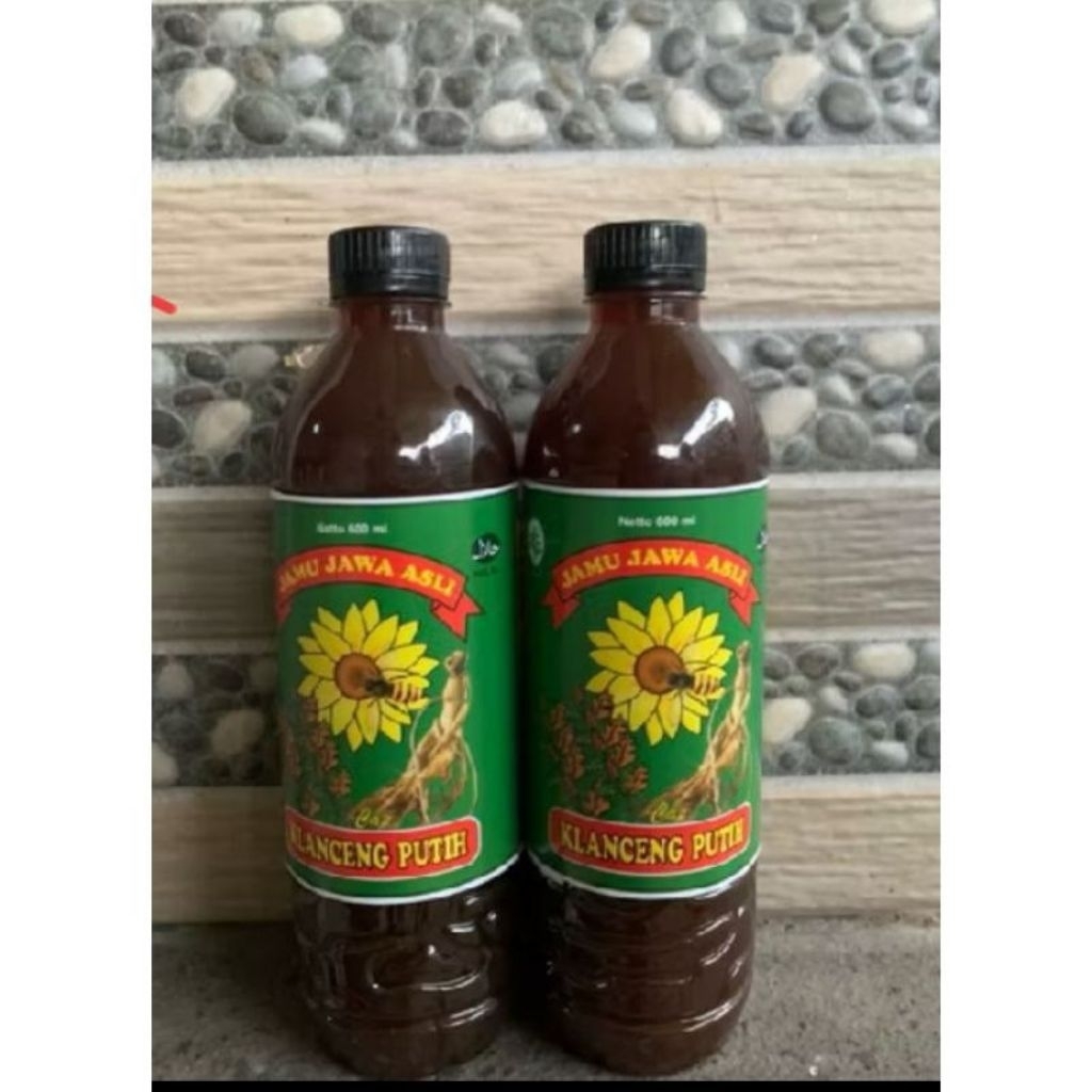 

jamu klanceng putih asli 100% pegelinu botol 600ml