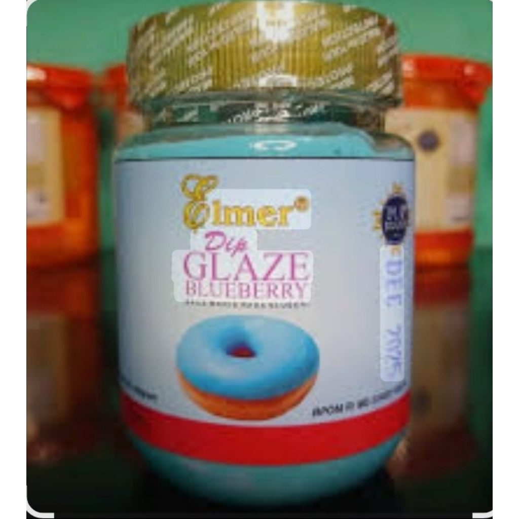 

ELMER DIP GLAZE BLUEBERRY(EKO) KEMASAN BOTOL JAR 200ML TERMURAH