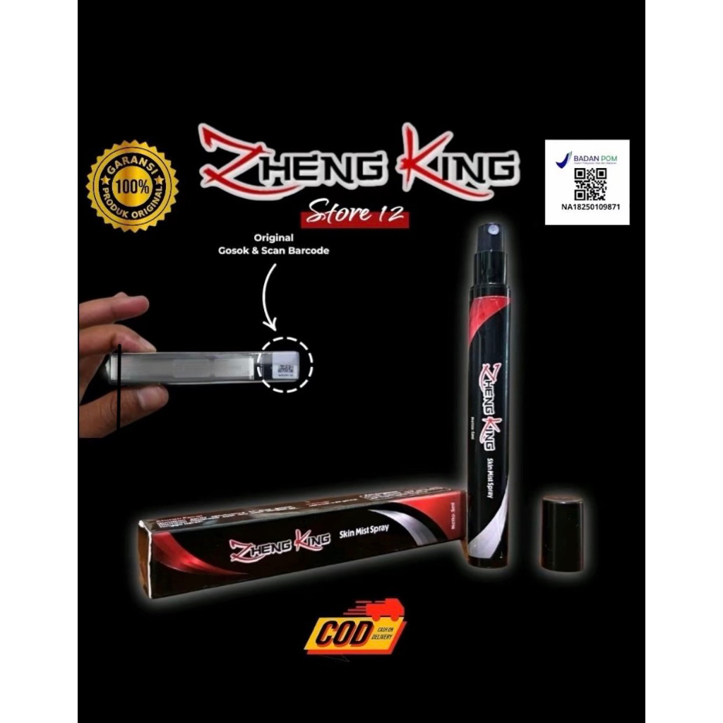 ZHENG KING spray 100% Original Herbal tahan lama