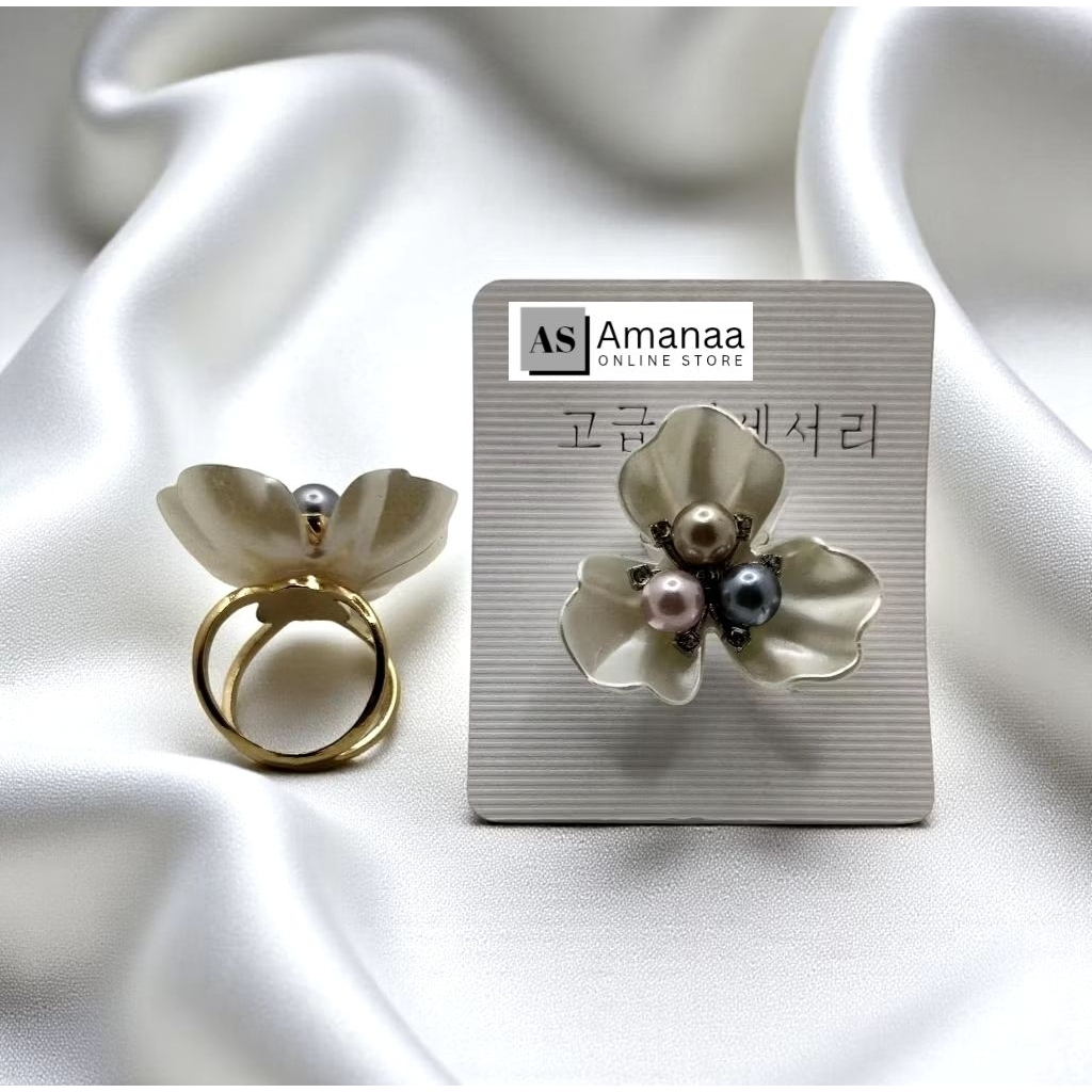 Ring Hijab Jepit Korea/Cincin Jilbab/Bros Ring/Ring Jilbab/Bros Jepit Kerudung