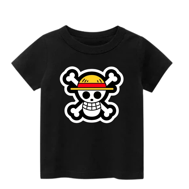 Kaos Anak OnePiece Jolly Roger - Baju One Piece Anak Laki Laki dan Perempuan -Atasan Bendera OnePiec