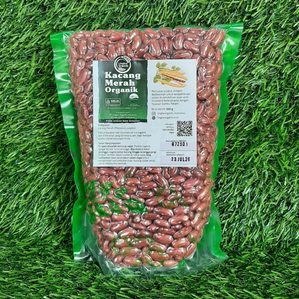 

Kacang Merah Lingkar Organik 500gr