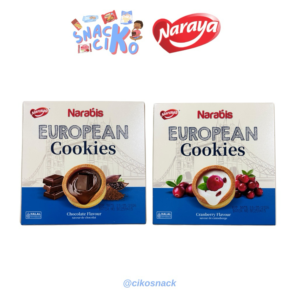 

[READY] Naraya Narabis European Cookies 50g
