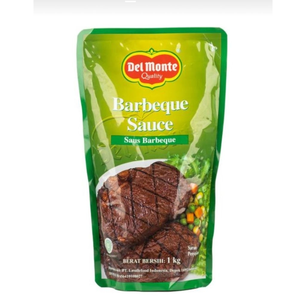 

DELMONTE / Del Monte Barbeque sauce | Saus Barbeque saos Bbq Pouch 1 kg