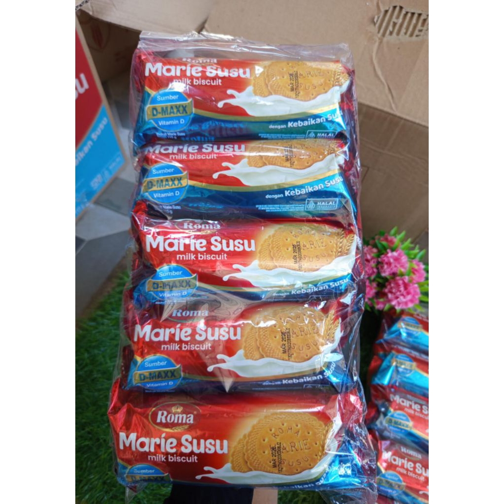 

ROMA MARIE SUSU | Kemasan 115g | Camilan atau snack manis.