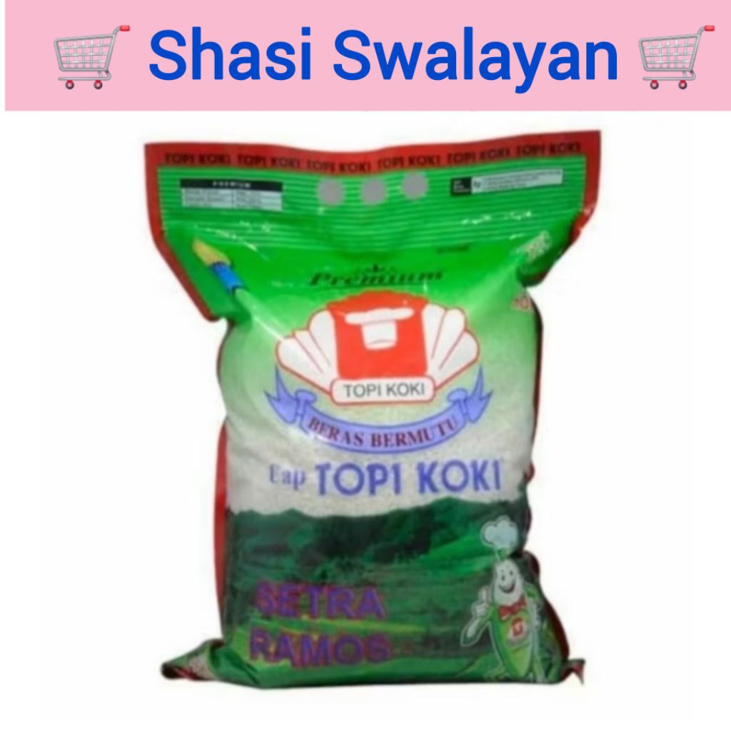 

Topi Koki Beras Ramos 5 Kg
