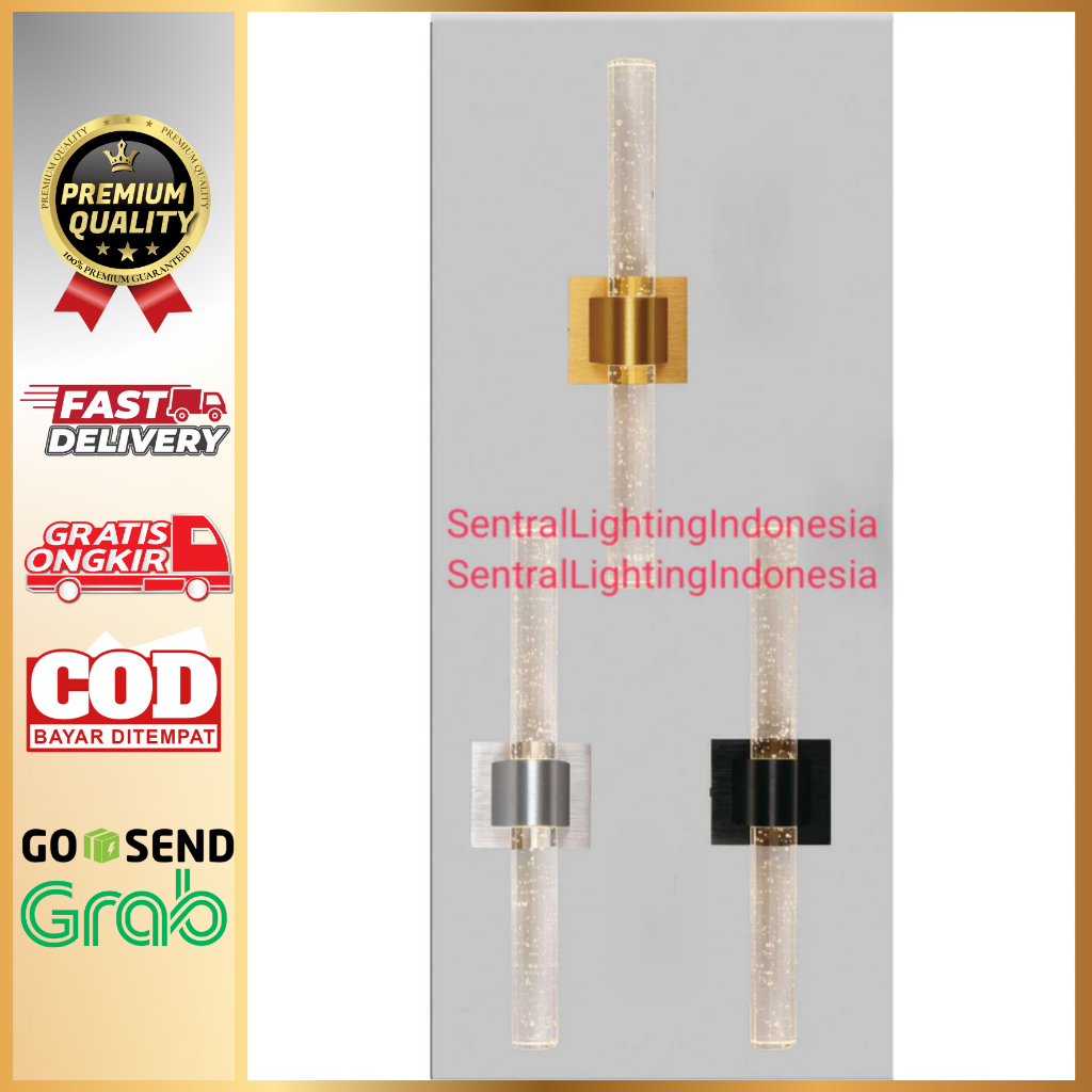 SL1009-2 LAMPU DINDING HIAS LED MINIMALIS MODERN TERAS DEPAN WASTAFEL DLL WALL LAMP