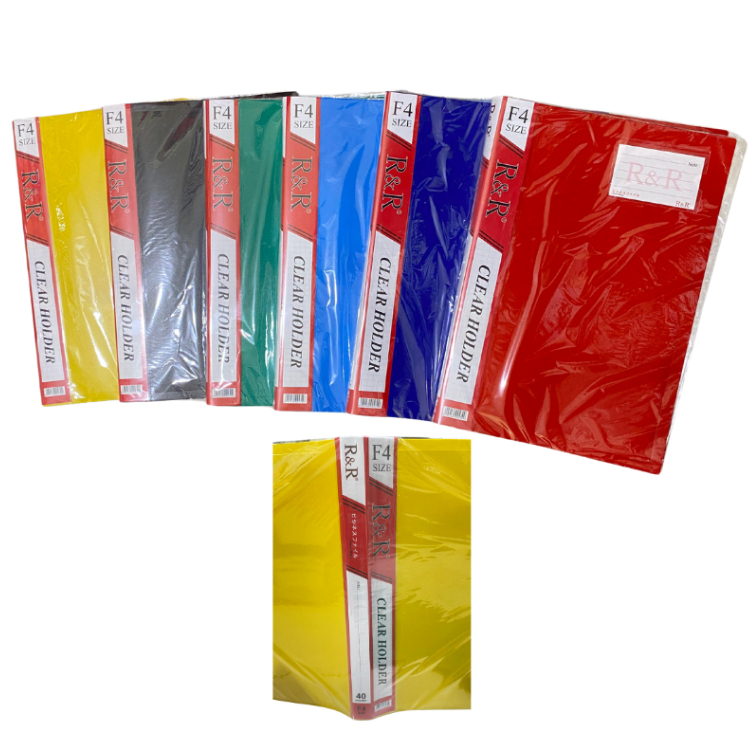 

Clear Holder “40 sheet