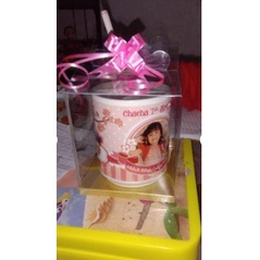 mika kotak souvenir 10x10x11 untuk kemasan  mug standart