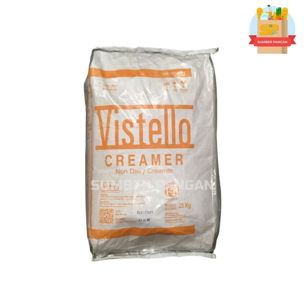 Vistello Creamer/Vistello krimer/Krimer bubuk NDC 25 Kg